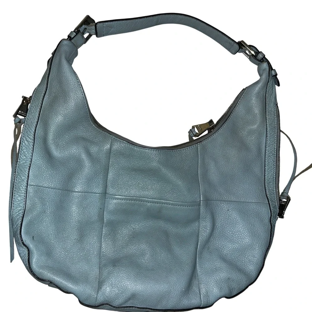 Aimee Kestenberg Bag Bali Hobo Western Teal Shoulder Casual Travel Double Entry